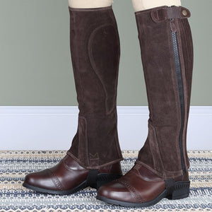 Shires Moretta Suede Half Chaps - Adults