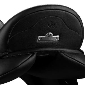 Bates Isabell Icon Dressage Saddle in Luxe Leather BLACK