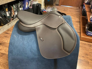 TEST RIDE/DEMO- Wintec 500 Close Contact Saddle with HART BROWN 16.5IN
