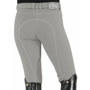 Ovation SoftFLEX Zip Front Classic Knee Patch Breeches - Ladies'