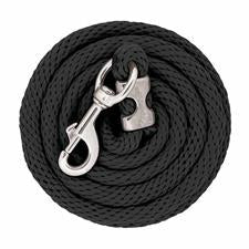 Weaver 10' Poly Lead Rope with Chrome Brass Snap