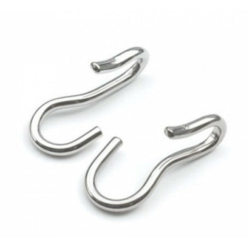 Centaur Stainless Steel Curb Chain Hooks Pair