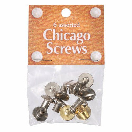 Chicago Screw Assortment - 6 Pack