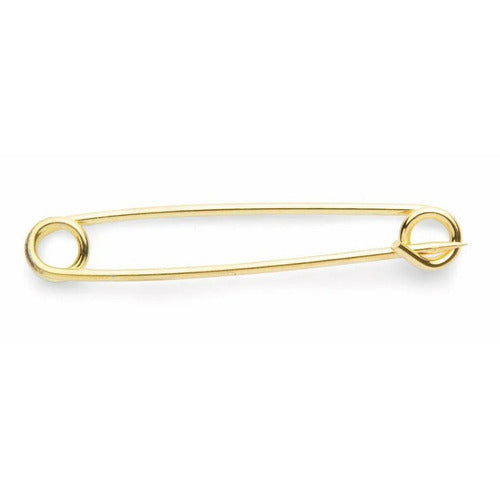 Shires Plain Gold Plated Stock Pin