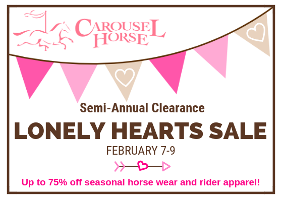 Semi-Annual Clearance! Lonely Hearts Sale! - The Carousel Horse