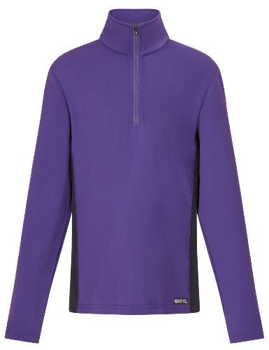 Kerrits Kids Rail Side Quarter Zip Tech Top CLOSEOUT