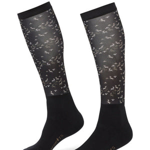 Kerrits Ladies Dual Zone Equestrian Boot Socks - Print