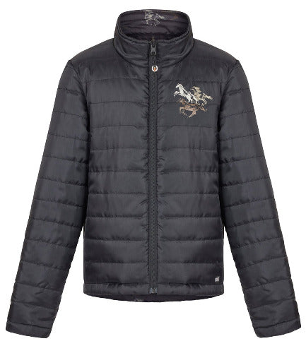Kerrits Kids Pony Tracks Reversible Quilted Riding Jacket