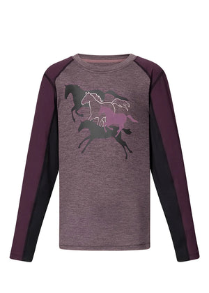 Kerrits Kids Round Up Base Layer Long Sleeve T-Shirt CLOSEOUT