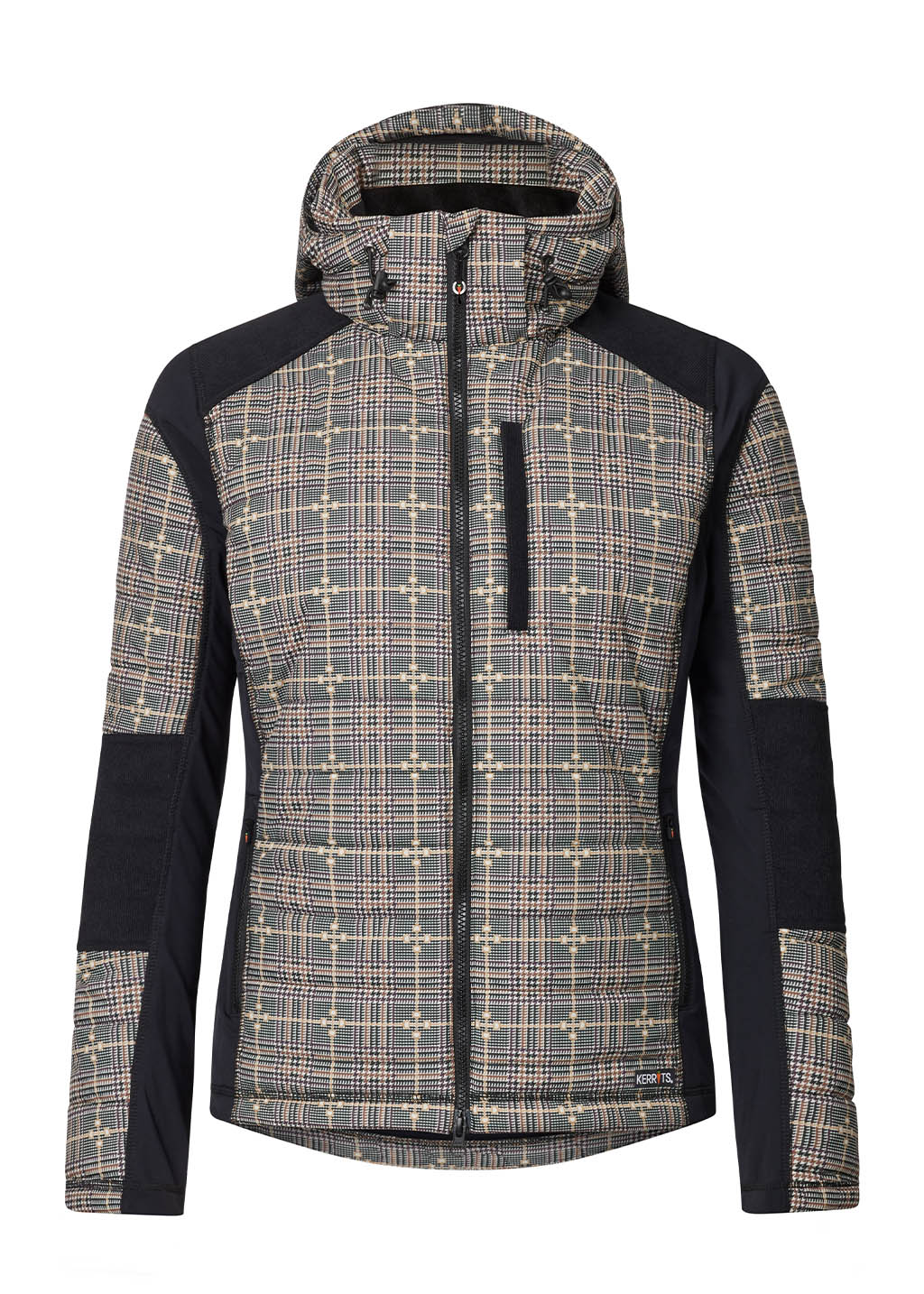 Kerrits Bits of Plaid Quilted Jacket CLOSEOUT
