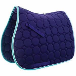 Roma Circle Quilt All Purpose Saddle Pad - CarouselHorseTack.com