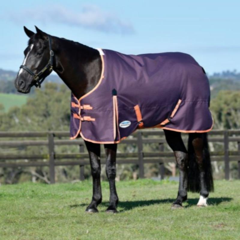 WeatherBeeta ComFiTec Essential Standard Neck Medium Turnout- SOLID COLORS CLOSEOUT