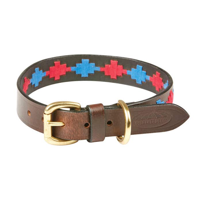 Weatherbeeta Polo Leather Dog Collar