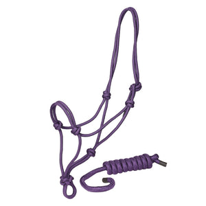 TuffRider Rugged Rope Halter with matching lead - The Carousel Horse