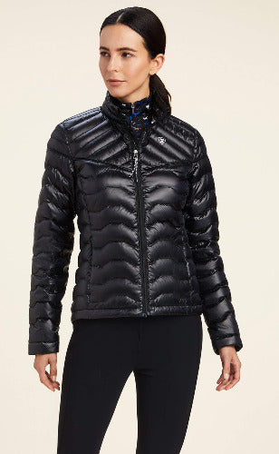 Ariat Ladies Ideal Down Jacket IR Black CLOSEOUT