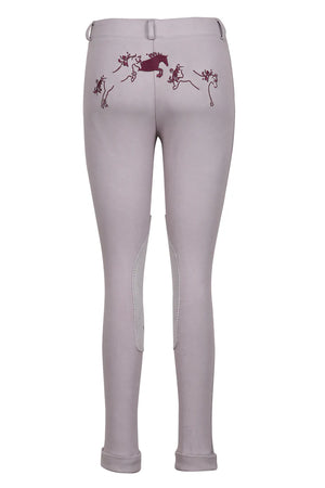 TuffRider Children's Whimsical Horse Embroidered Pull-On Jodhpurs