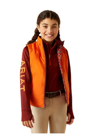 Ariat Girls Bella Insulated Reversible Vest CLOSEOUT