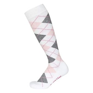 TuffRider Ladies Bamboo Argyle Knee Hi Socks
