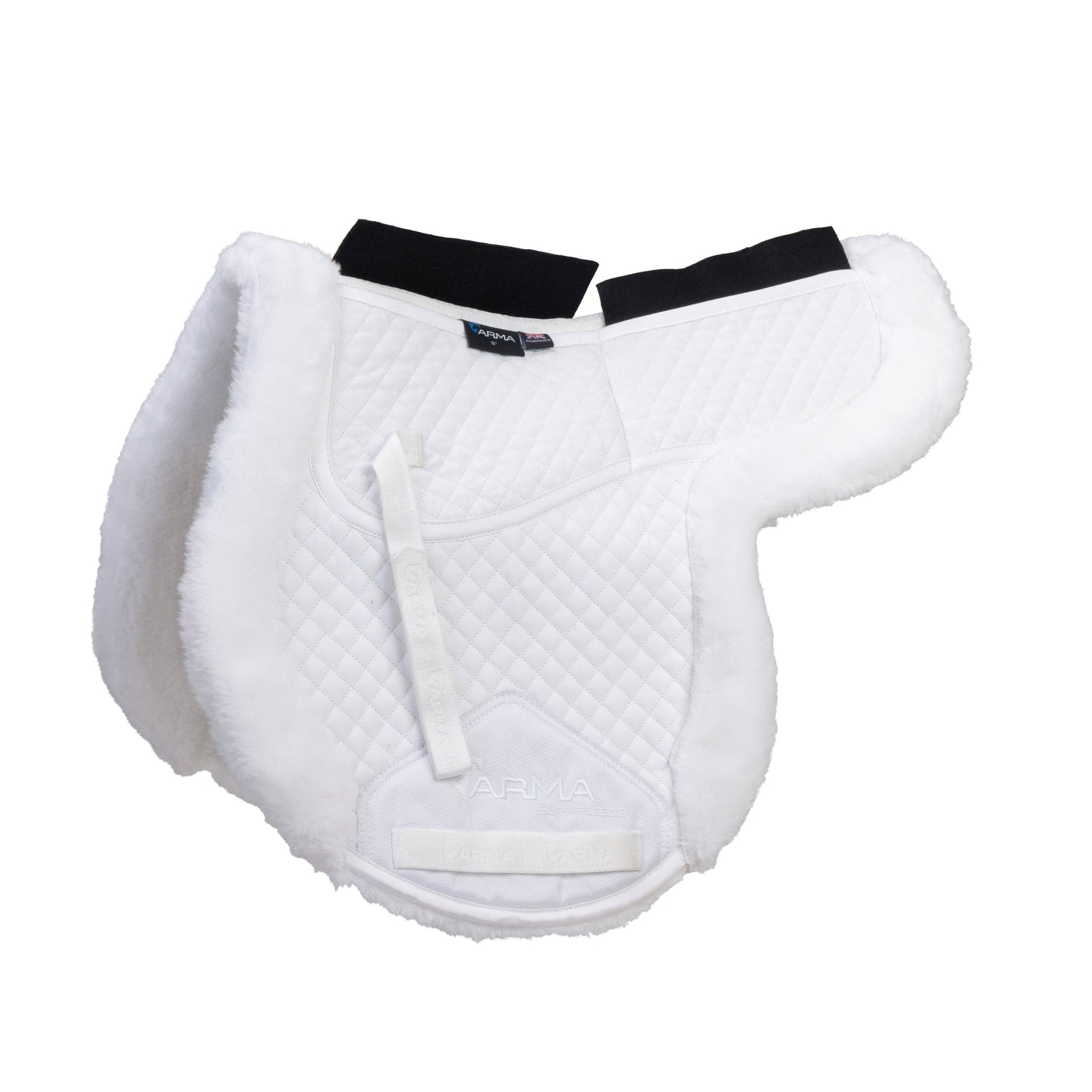 Shires ARMA SupaFleece Rimmed Shaped Pad with Corrective Shims
