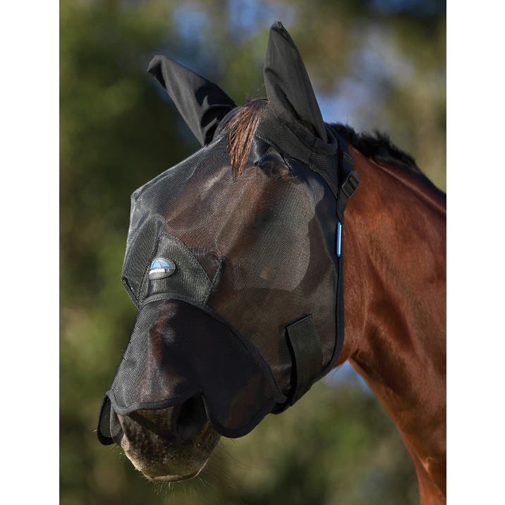 WeatherBeeta ComFiTec Insect Guard Fly Mask With Ears & Nose
