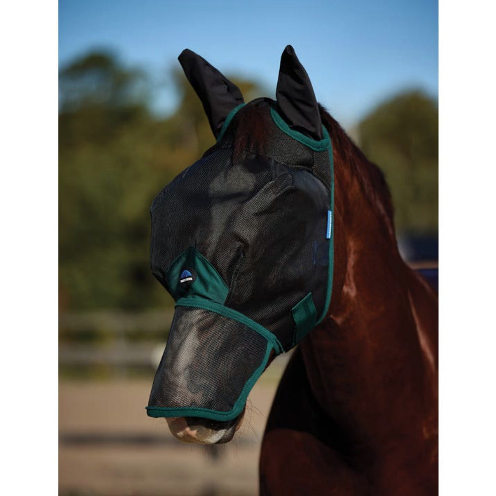 WeatherBeeta ComFiTec Durable Mesh Fly Mask With Ears & Nose