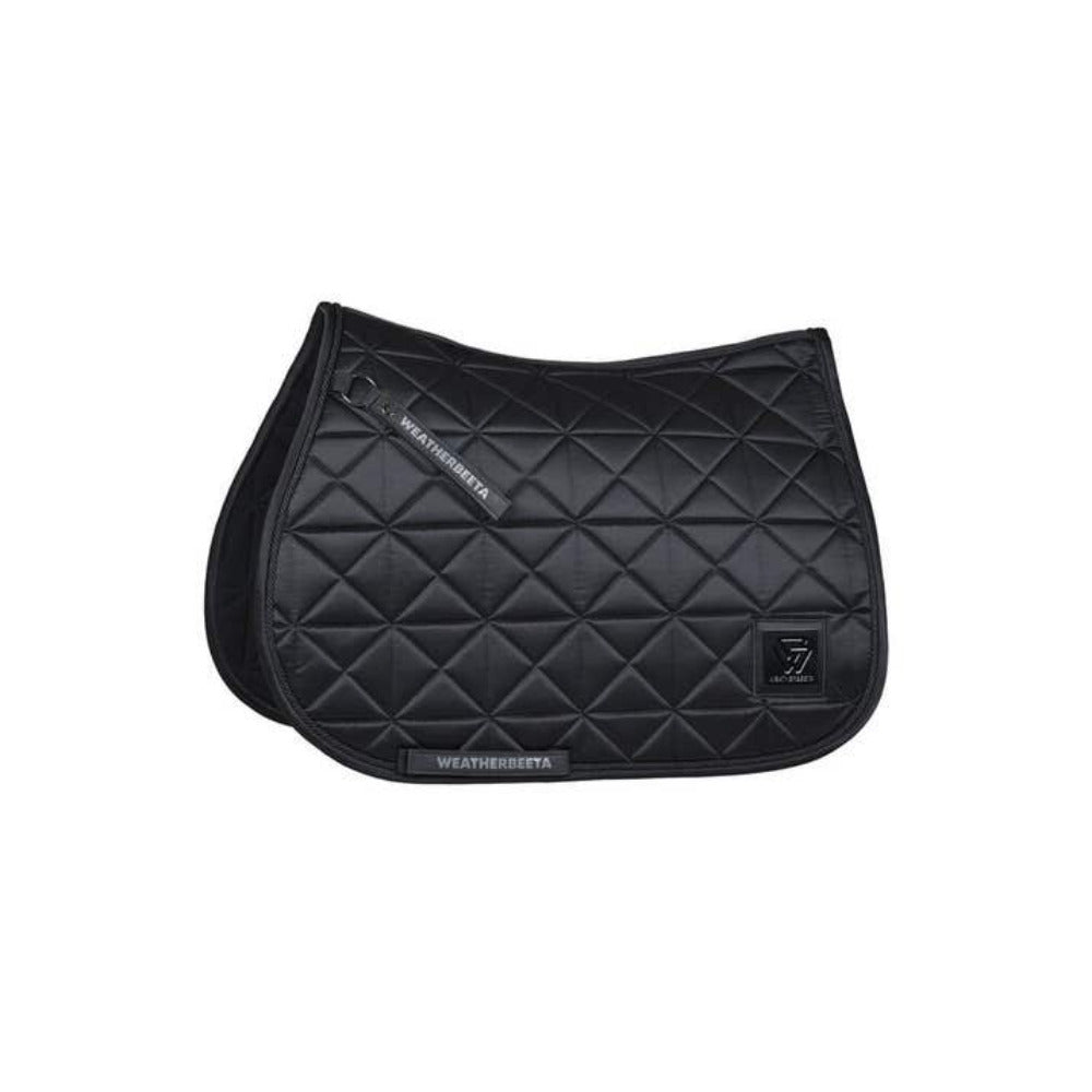 WeatherBeeta Satin Luxe Air-Tec Euro Jump Shaped Saddle Pad - The Carousel Horse 