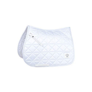 WeatherBeeta Satin Luxe Air-Tec Euro Jump Shaped Saddle Pad - The Carousel Horse 