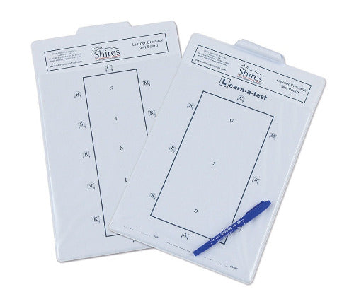 Shires Learner Dressage Test Board