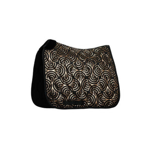 WeatherBeeta Spark Foil Print Dressage Saddle Pad
