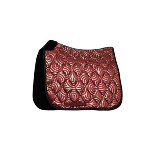 WeatherBeeta Spark Foil Print Dressage Saddle Pad