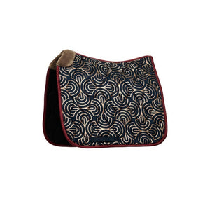 WeatherBeeta Spark Foil Print Dressage Saddle Pad