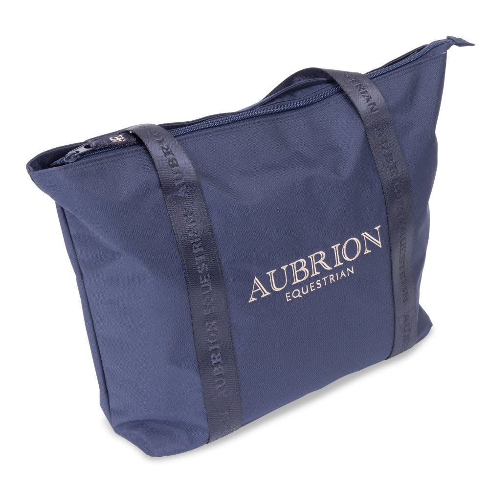 Aubrion Equestrian Tote Bag Navy