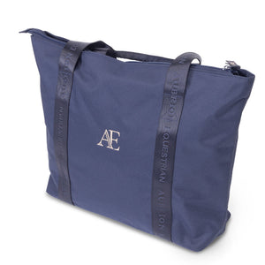Aubrion Equestrian Tote Bag Navy