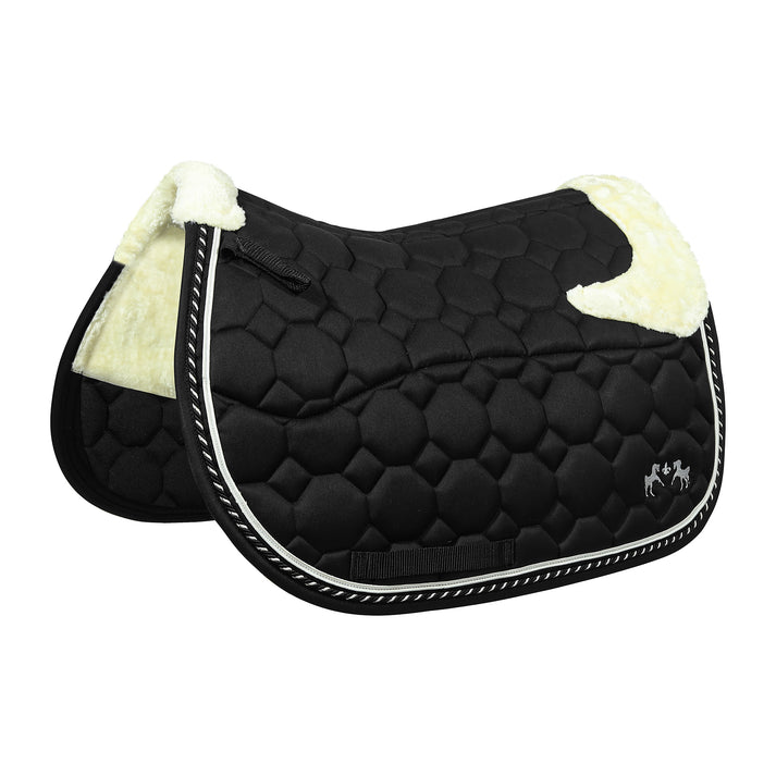 Equine Couture Luxe Saddle Pad with Sherpa Fleece lining