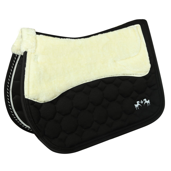 Equine Couture Luxe Saddle Pad with Sherpa Fleece lining