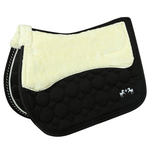 Equine Couture Luxe Saddle Pad with Sherpa Fleece lining