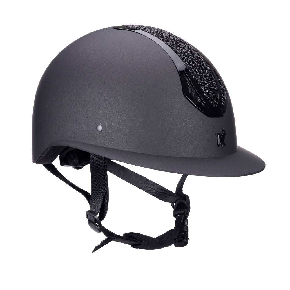 Shires Karben Sonic Alessa Riding Hat - Wide Brim Crystal Finish