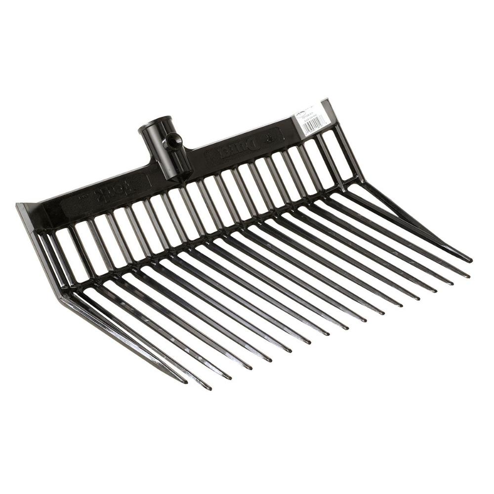 TUFFRIDER PLASTIC SHAVING FORK HEAD - BLACK