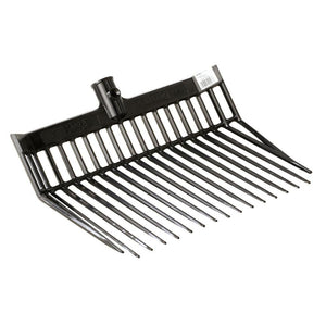 TUFFRIDER PLASTIC SHAVING FORK HEAD - BLACK