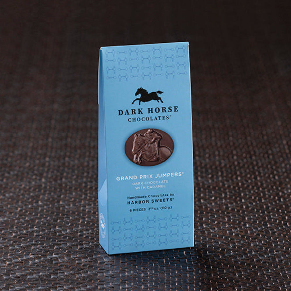 Dark Horse Chocolates-Chocolate Grand Prix Jumpers Gable Box - 6 pc.