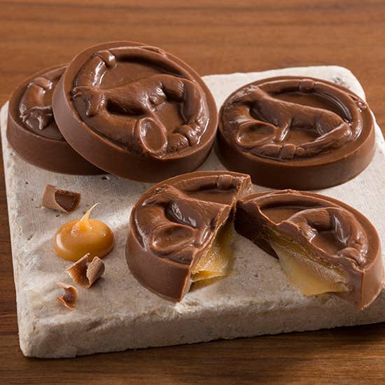 Dark Horse Chocolates Fox Trot Gable Box milk caramel 6 pcs