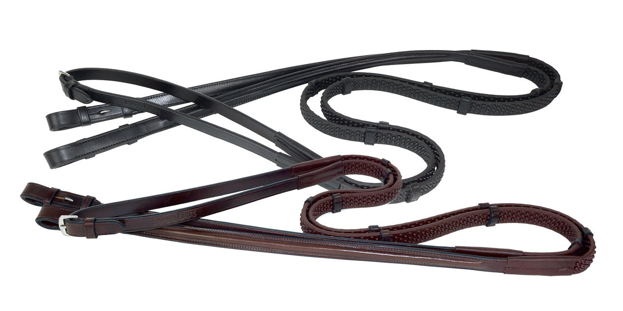 Nunn Finer Soft Grip Reins with Hand Stops
