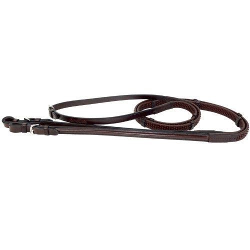Nunn Finer Soft Grip Reins with Hand Stops with Buckle