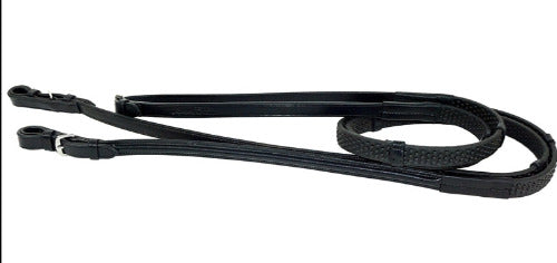 Nunn Finer Soft Grip Reins with Hand Stops with Buckle