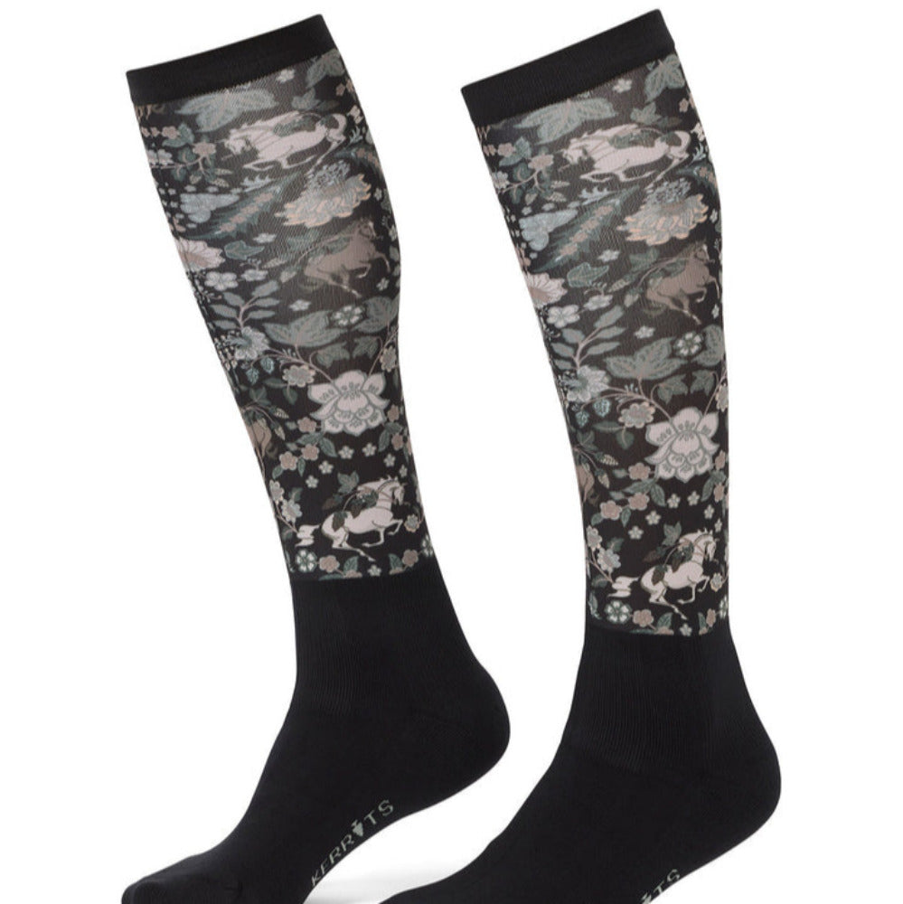 Kerrits Kids Dual Zone Equestrian Boot Socks - Print
