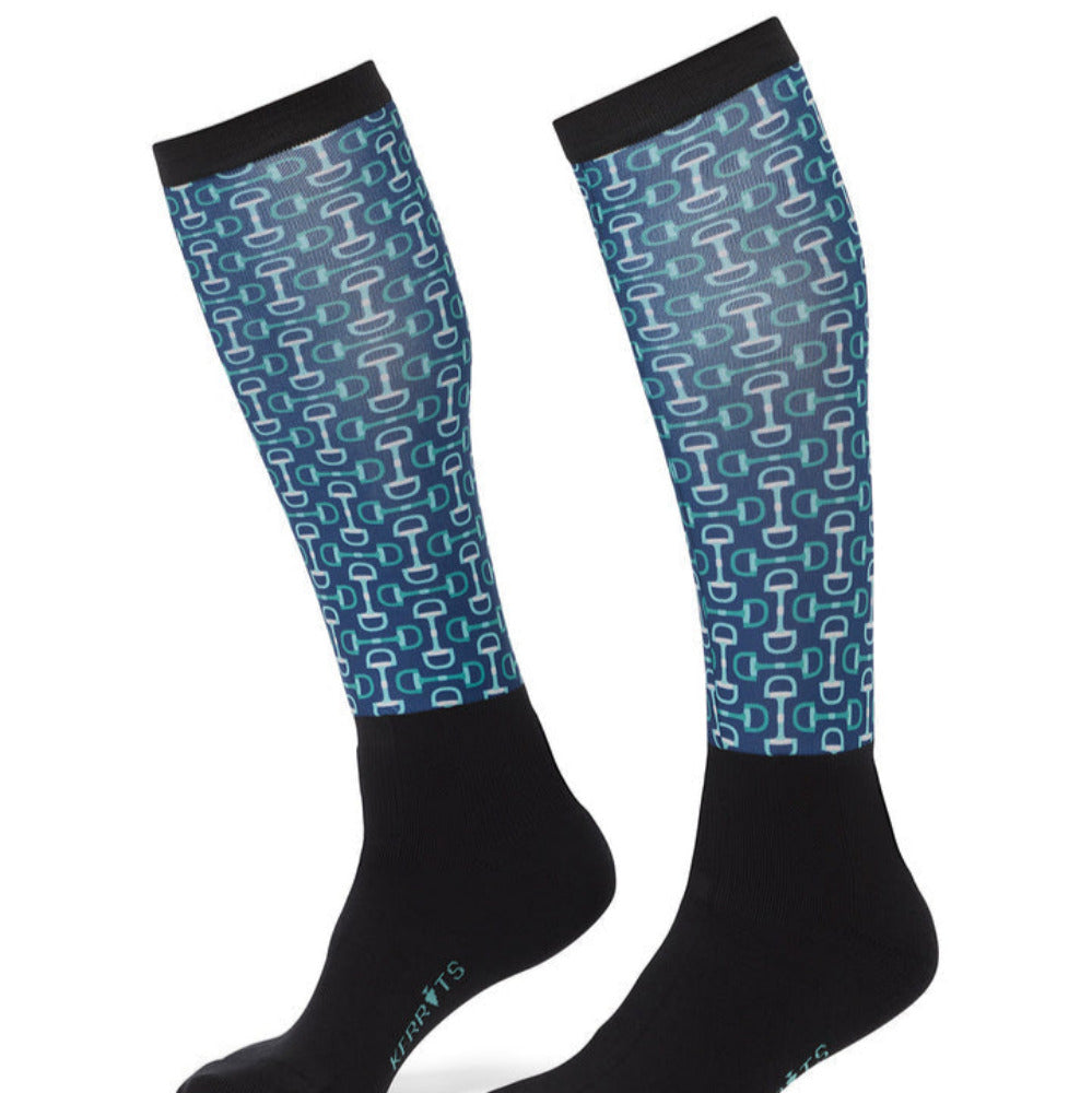 Kerrits Kids Dual Zone Equestrian Boot Socks - Print