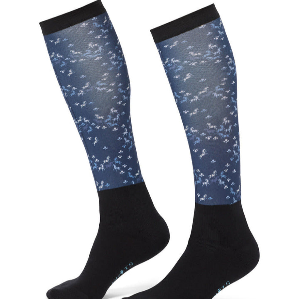 Kerrits Kids Dual Zone Equestrian Boot Socks - Print