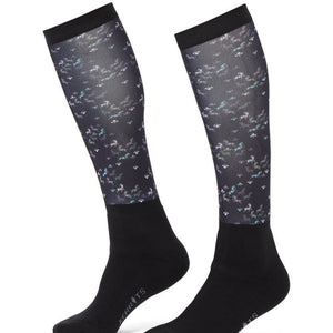 Kerrits Kids Dual Zone Equestrian Boot Socks - Print