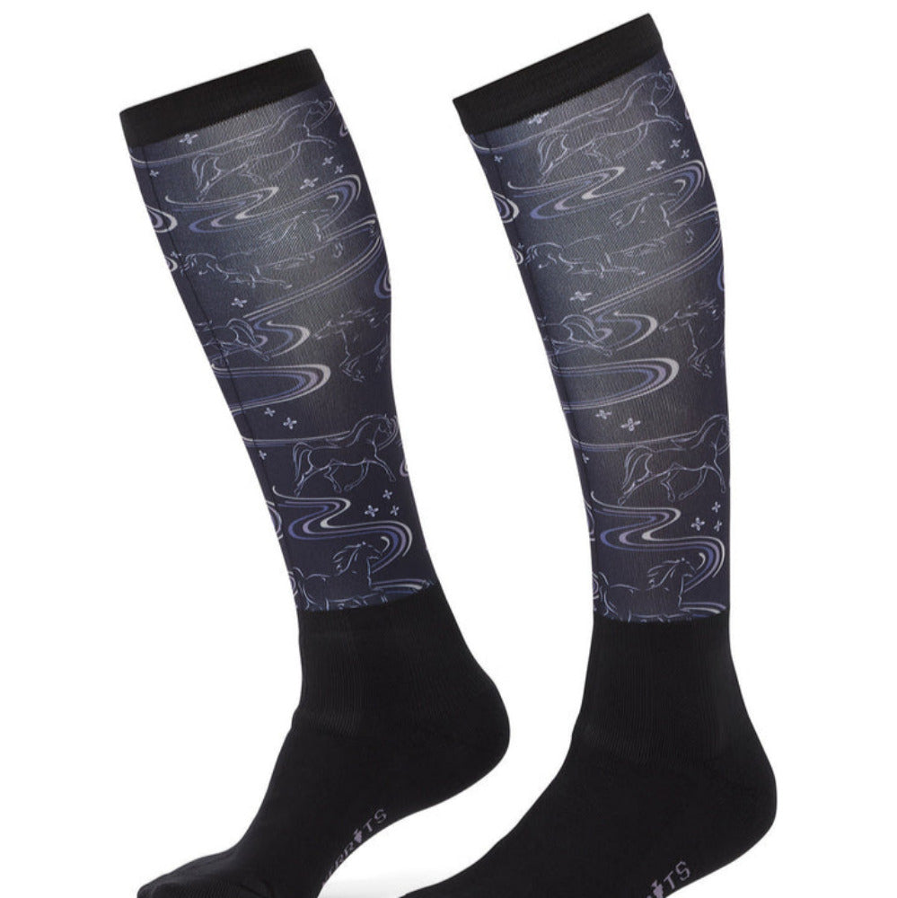 Kerrits Kids Dual Zone Equestrian Boot Socks - Print