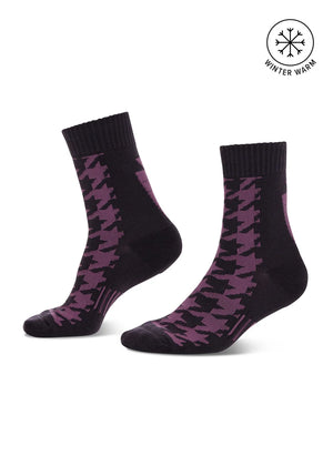 Kerrits Houndstooth Wool Paddock Boot Socks - The Carousel Horse